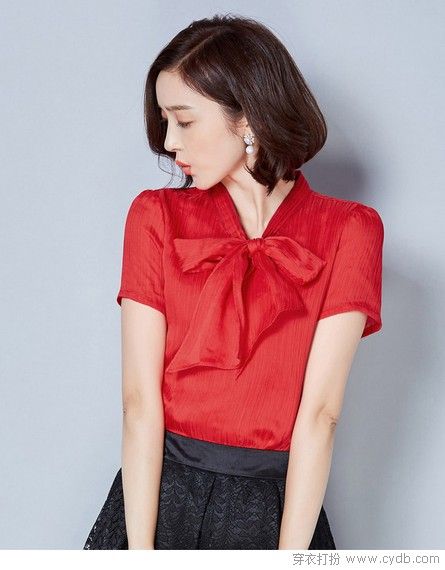 精妙绝伦一抹红 少女也能彰显女人味